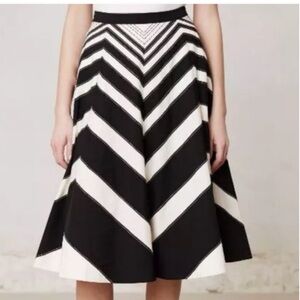 Anthropologie/ Meadow Rue a-line skirt